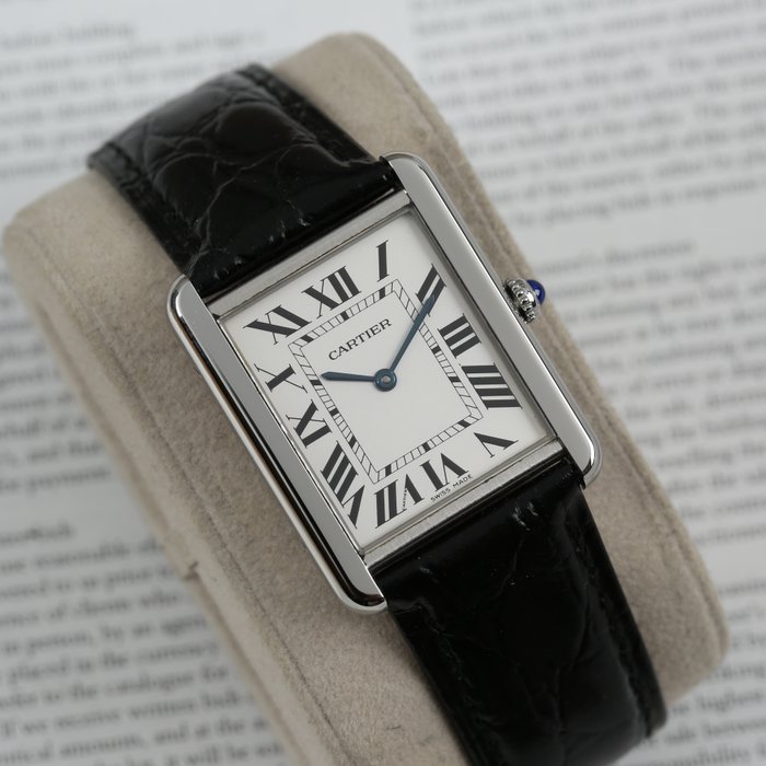Cartier - Tank Solo - Sans Prix de Réserve - 2715 - Homme - 2010-2020