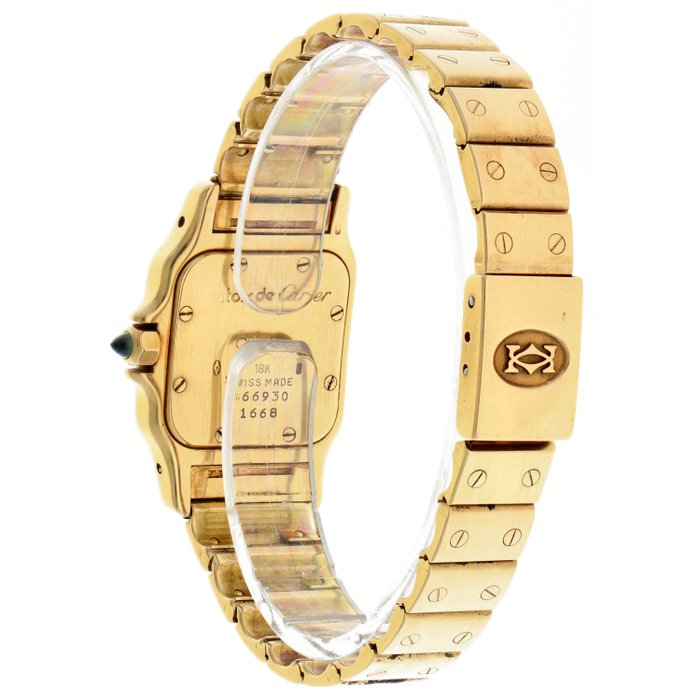 Cartier - Santos Galbée - 866930 - Femme - 2000-2010