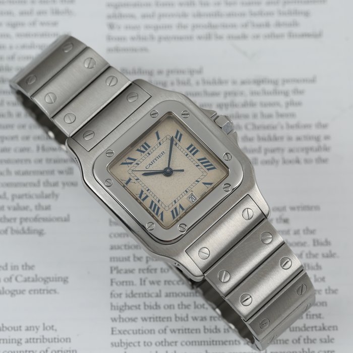 Cartier - Santos Galbée - 987901 - Homme - 1990-1999