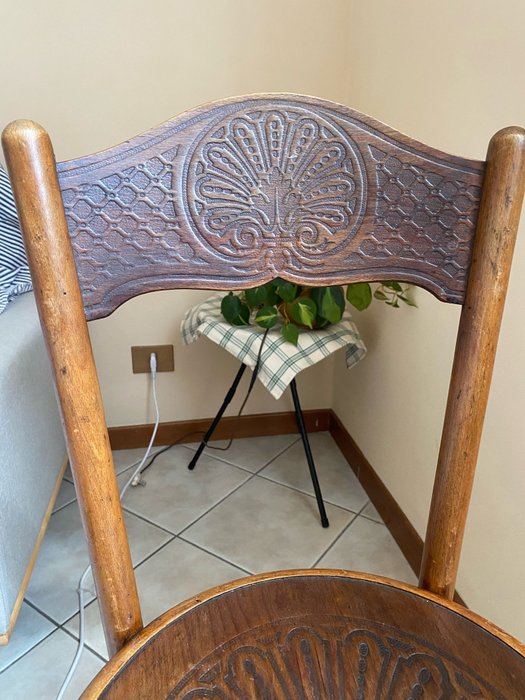 J.&J. Kohn - Chaise de salle à manger (4) - Bois - Art Nouveau