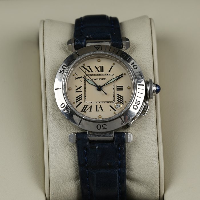 Cartier - Pasha LM - Sans Prix de Réserve - 4010 - Homme - 1990-1999
