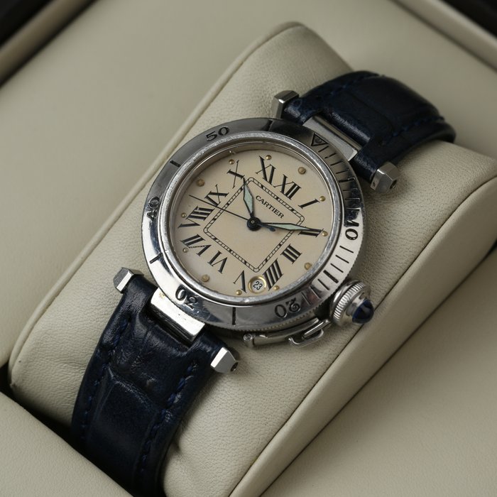 Cartier - Pasha LM - Sans Prix de Réserve - 4010 - Homme - 1990-1999