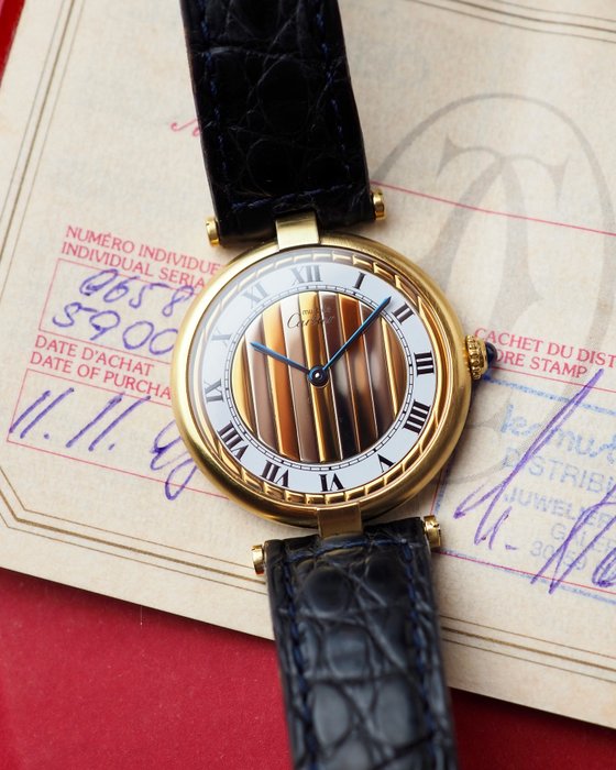 Cartier - Must de Cartier Vendome - with Certificate and Full Original - Unisexe - 1990-1999