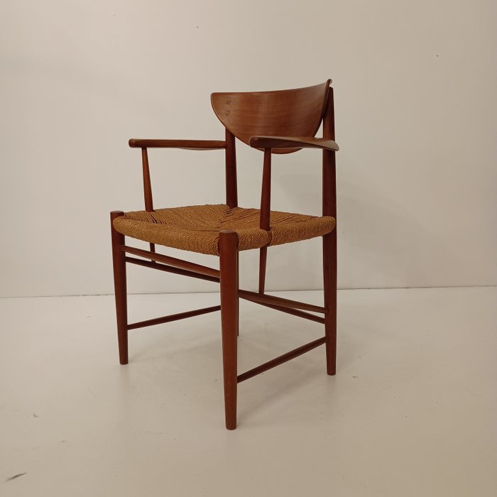 Soborg Mobelfabrik - Orla Molgaard-Nielsen, Peter Hvidt - Chaise - Teck - Modèle 317