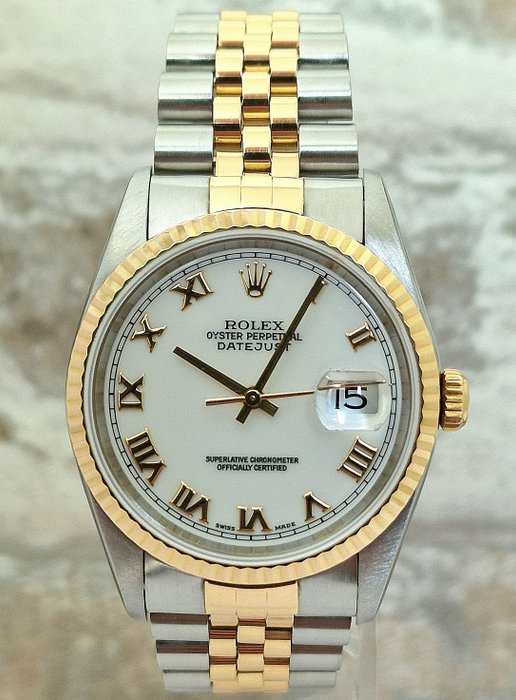 Rolex - Oyster Perpetual Datejust - Sans Prix de Réserve - Ref. 16233 - Homme - 1990-1999