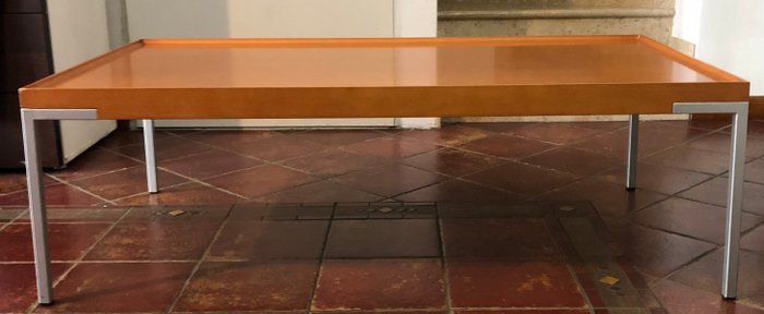 Table basse - Acier, Cerisier