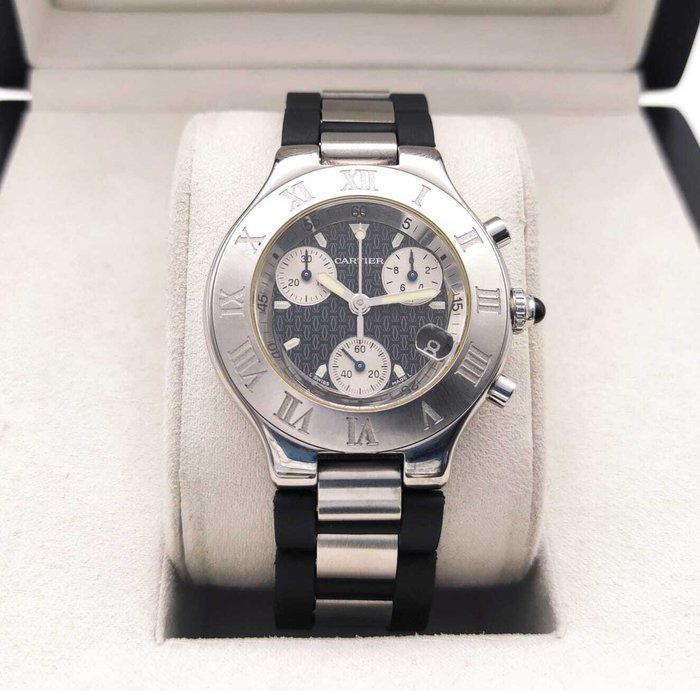 Cartier - Chronoscaph 21 - Sans Prix de Réserve - 2424 (W10125U2) - Homme - 2000-2010