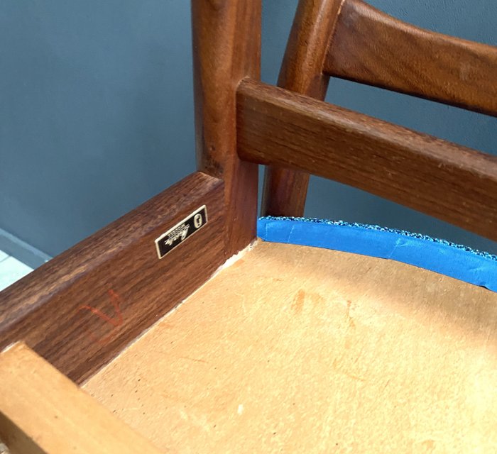 Casala - Chaise (4) - Teck - ensemble de chaises de salle à manger