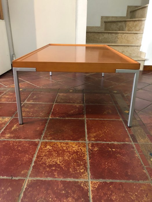 Table basse - Acier, Cerisier