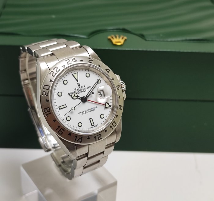 Rolex - Explorer II “Polar” - Ref. 16570 - Homme - 2000