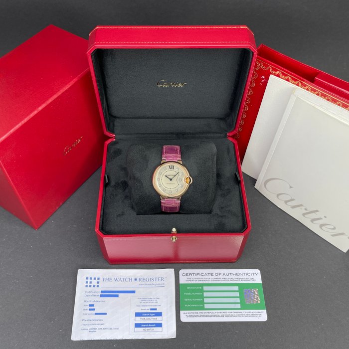 Cartier - Ballon Bleu - WE902028 - Femme - 2012
