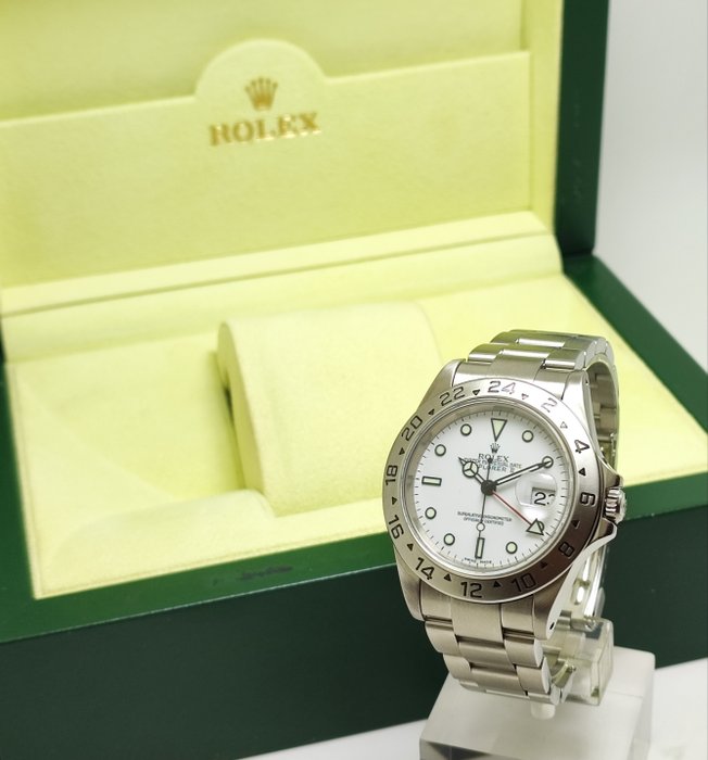 Rolex - Explorer II “Polar” - Ref. 16570 - Homme - 2000