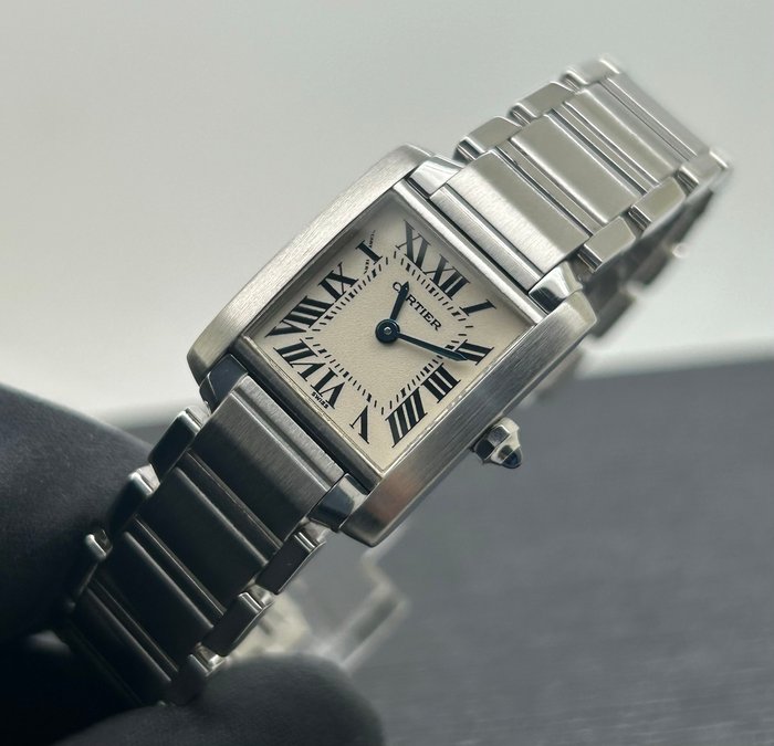 Cartier - Tank Française - 2384 - Femme - 2000-2010