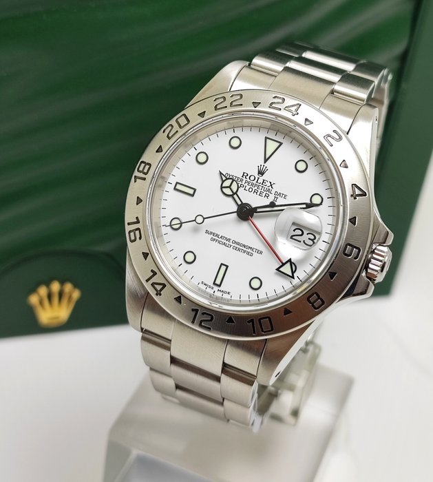 Rolex - Explorer II “Polar” - Ref. 16570 - Homme - 2000