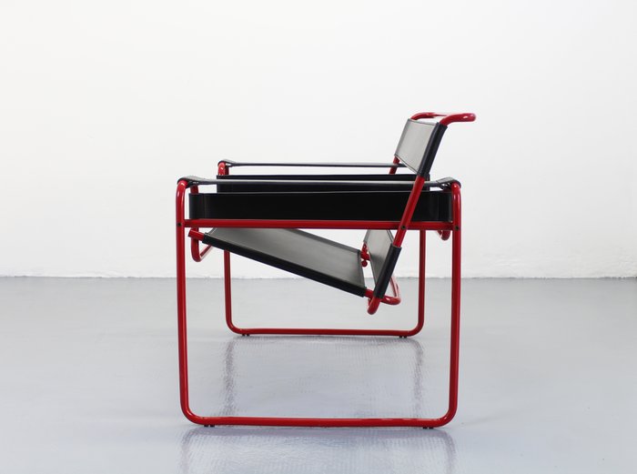 Knoll - Marcel Breuer - Fauteuil - Chaise Wassily verte - Acier, Cuir - (2/2)