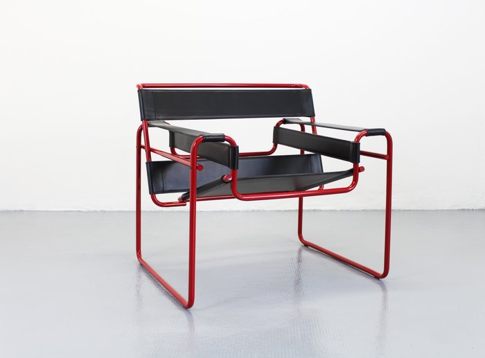 Knoll - Marcel Breuer - Fauteuil - Chaise Wassily verte - Acier, Cuir - (2/2)