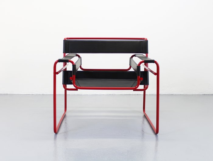 Knoll - Marcel Breuer - Fauteuil - Chaise Wassily verte - Acier, Cuir - (2/2)