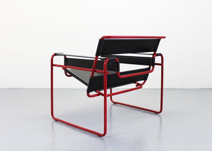Knoll - Marcel Breuer - Fauteuil - Chaise Wassily verte - Acier, Cuir - (2/2)