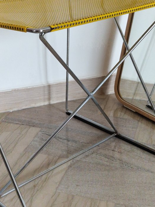 Magis - Niels Jørgen Haugesen - Chaise - Nouvelle X Ligne - Acier