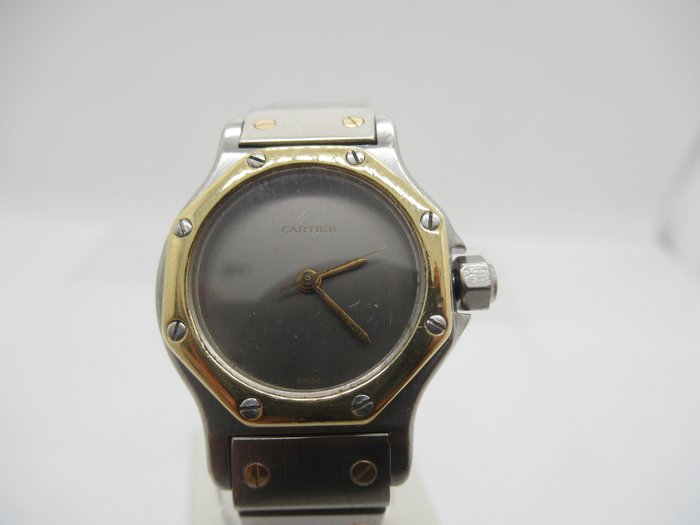 Cartier - Santos Octagon - 0907 - Femme - 1990-1999