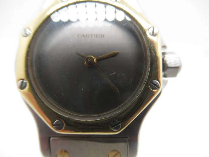 Cartier - Santos Octagon - 0907 - Femme - 1990-1999