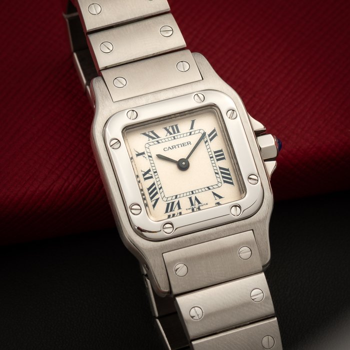 Cartier - Santos Galbée - Femme - 1990-1999