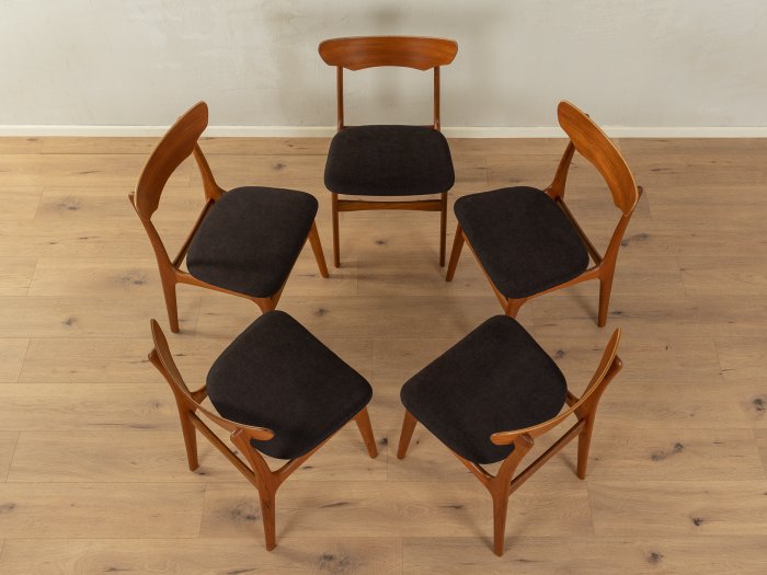 Randers Møbelfabrik - Schiønning and Elgaard - Chaise de salle à manger (5) - Teck
