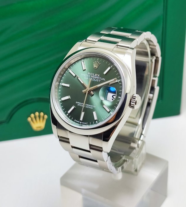 Rolex - Datejust 36 “Green Dial” - Ref. 126200 - Homme - 2020 et après