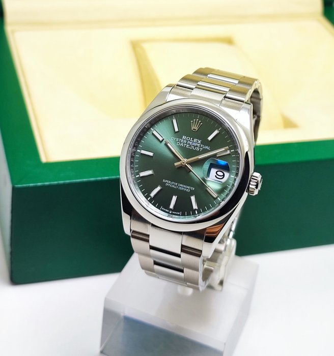 Rolex - Datejust 36 “Green Dial” - Ref. 126200 - Homme - 2020 et après