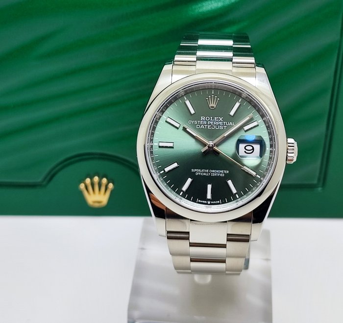 Rolex - Datejust 36 “Green Dial” - Ref. 126200 - Homme - 2020 et après