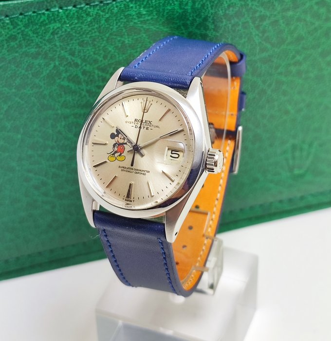 Rolex - Oyster Perpetual Date “Mickey Mouse” - Sans Prix de Réserve - Ref. 1500 - Homme - 1969