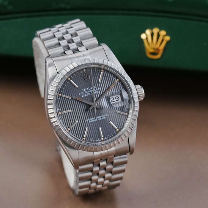 Rolex - Datejust Tapestry Dial - 16030 - Homme - 1980-1989