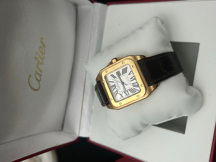 Cartier - Santos 100 - 2879 - Homme - 2000-2010
