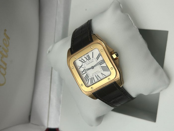 Cartier - Santos 100 - 2879 - Homme - 2000-2010
