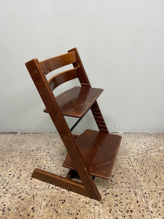 Stokke - Peter Opsvik - Chaise - Tripp Trapp - Bois - Brun chaud