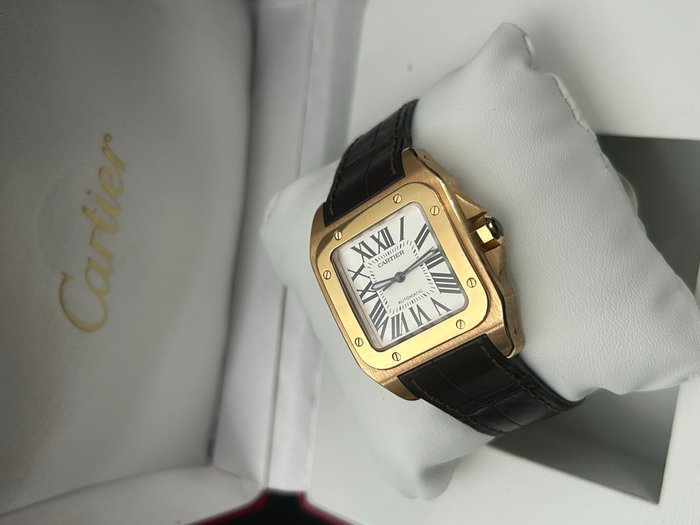 Cartier - Santos 100 - 2879 - Homme - 2000-2010