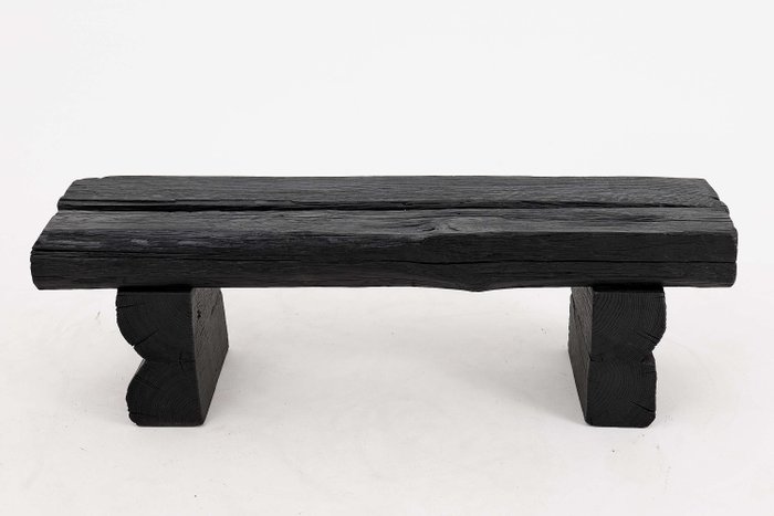 Logniture - Établi - Chêne - Banc en bois récupéré