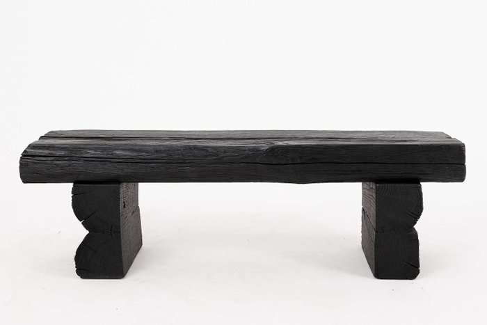 Logniture - Établi - Chêne - Banc en bois récupéré