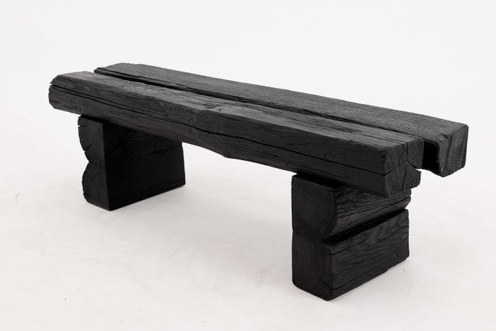 Logniture - Établi - Chêne - Banc en bois récupéré