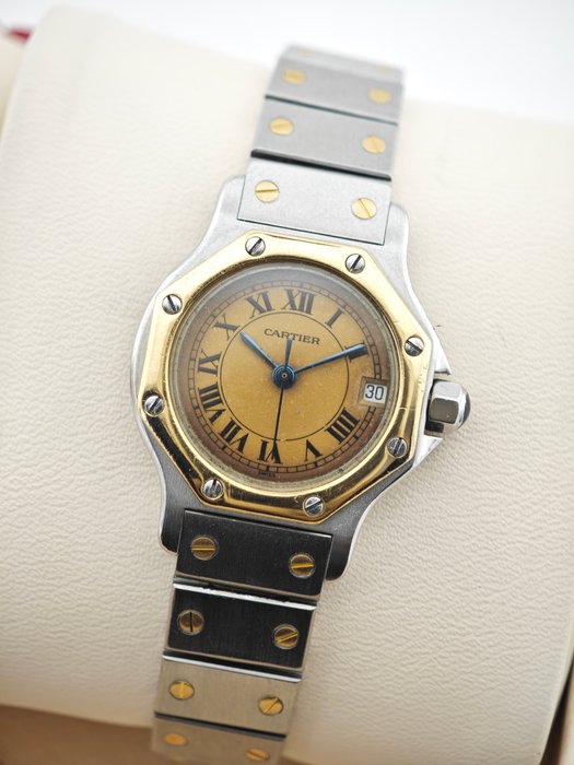 Cartier - Santos Octagon - 187903 - Femme - 1990-1999