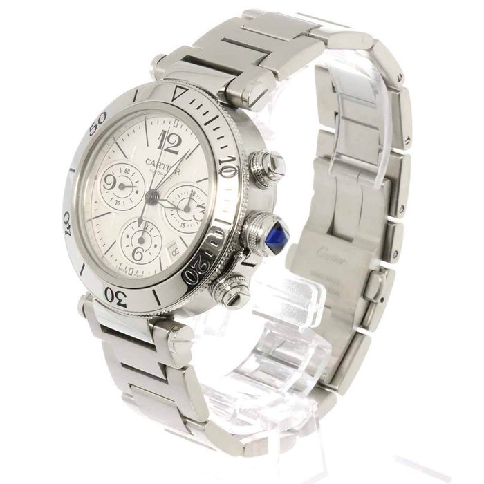 Cartier - Pasha Seatimer Chronograph - W31089M7 - Homme - 2010-2020