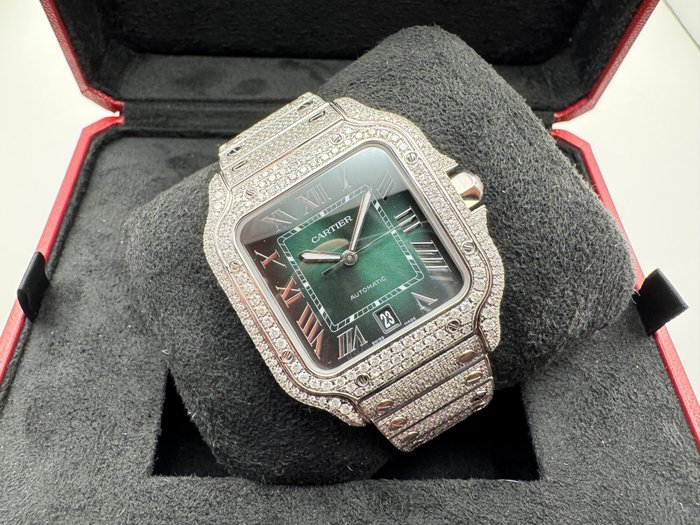 Cartier - Santos de Cartier Diamond - WSSA0018 - Unisexe - 2024