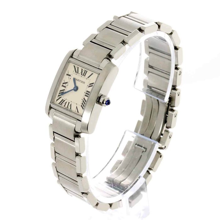 Cartier - Tank Française - W51008Q3 - Femme - 2010-2020