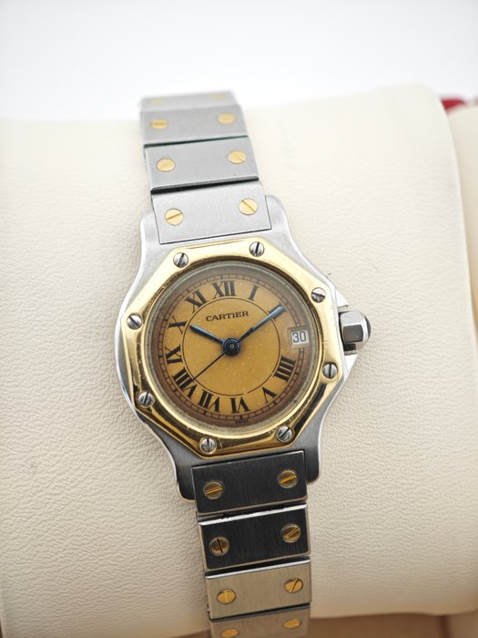 Cartier - Santos Octagon - 187903 - Femme - 1990-1999