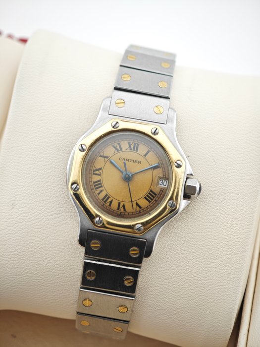 Cartier - Santos Octagon - 187903 - Femme - 1990-1999