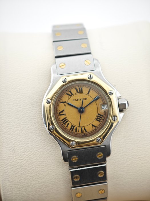 Cartier - Santos Octagon - 187903 - Femme - 1990-1999