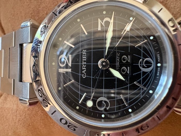 Cartier - Pasha GMT - 2550 - Unisexe - 2010-2020