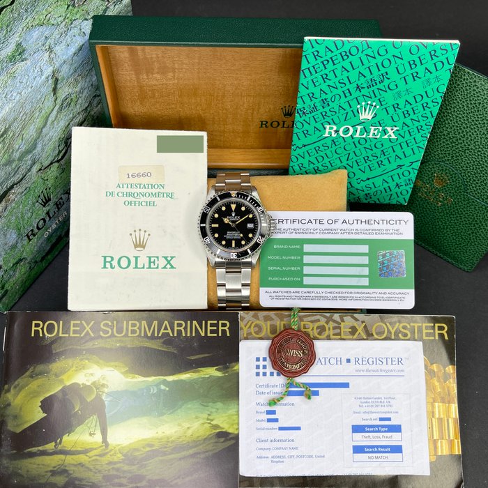 Rolex - Sea-Dweller - 16660 - Homme - 1986
