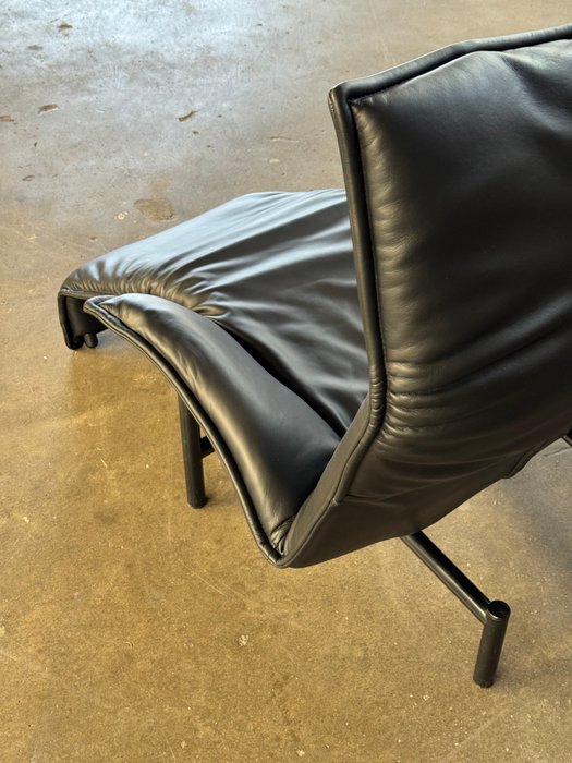 Cassina - Vico Magistretti - Chaise longue - Véranda - Cuir