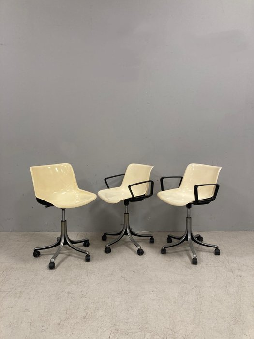 Tecno - Centro Progetti Tecno - Chaise (3) - Modus - Acier, Aluminium, Plastique